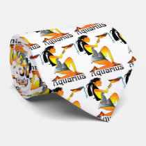 Whimsical Aquarius Tie