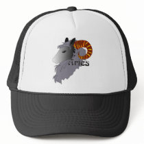 Whimsical Aries Caps Mesh Hats