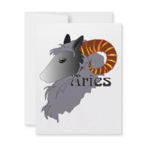 Whimsical Aries Invitations