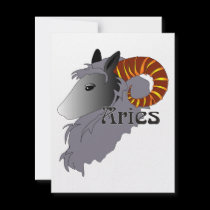 Whimsical Aries Invitations