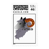 Whimsical Aries Postage Stamps