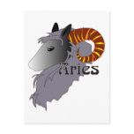 Whimsical Aries Postcards