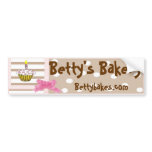 Whimsical Bakery Bumpersticker Bumper Stickers