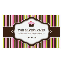 Whimsical Bakery Business Cards