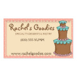 Whimsical Bakery Business - Profile Card business cards