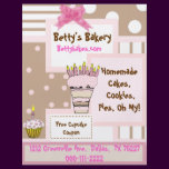Whimsical Bakery Flyer