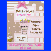 Whimsical Bakery Flyer