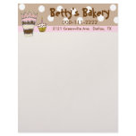 Whimsical Bakery Letterhead
