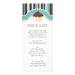 Whimsical Bakery Price List Rack Card Template