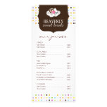 Whimsical Bakery Rack Card