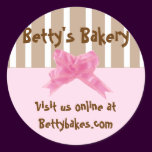 Whimsical Bakery Stickers