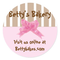 Whimsical Bakery Stickers