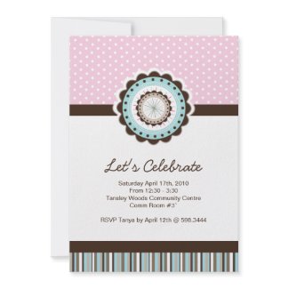 Whimsical Birthday Party Invitation invitation