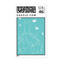 Whimsical Bride Stamp