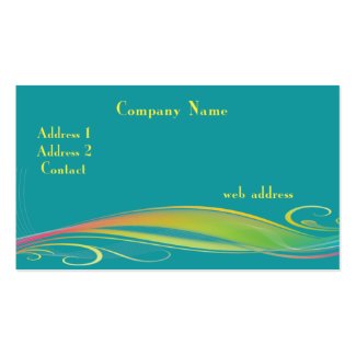 Whimsical Buisiness card profilecard