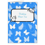Whimsical Butterflies Greeting Card