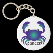 Whimsical Cancer Keychain