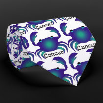 Whimsical Cancer Tie ties