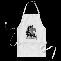 Whimsical Capricorn Aprons aprons