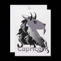 Whimsical Capricorn Invitations invitations