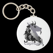 Whimsical Capricorn Keychain keychains