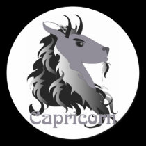 Whimsical Capricorn Stickers stickers