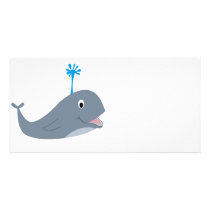 Whimsical cartoon whale t-shirts and gifts photo cards by animalwhimsy Whimsical cartoon whale t-shirts and gifts photo cards
