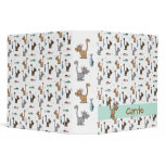 Whimsical Cat Binder