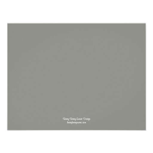 Whimsical Chapel Wedding Reception Enclosure Card Personalized Invitation