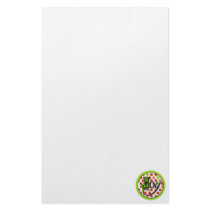 whimsical christmas joy design customized stationery