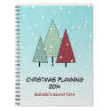 Whimsical Christmas Planning and Shopping Notebook