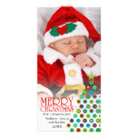 Whimsical Christmas Tree Holiday Photo Cards