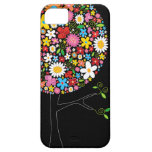 Whimsical Colorful Spring Flowers Pop Tree Nature casemate cases