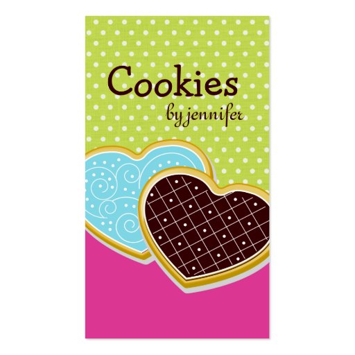 Whimsical Cookies Business Cards
