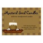 Whimsical Country Candle Business Card business cards