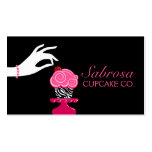 Whimsical Cupcake Bakery Business Cards