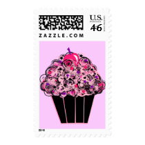 Whimsical Cupcake Postage
