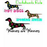Whimsical Dachshund T-shirt