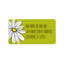 Whimsical Daisy - Return Address labels