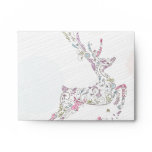 whimsical doodles christmas reindeer envelope