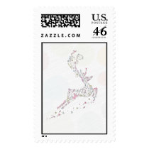 whimsical doodles christmas reindeer stamp