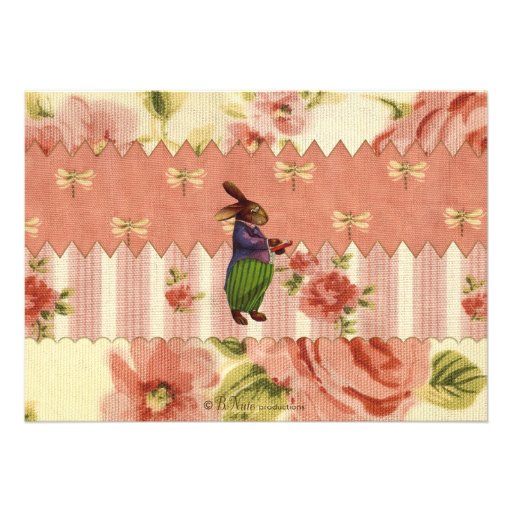 Whimsical Easter Party Invitation