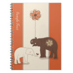 Whimsical Elephants Notebook