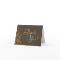 Whimsical Fall Wedding - Thank You Cards card