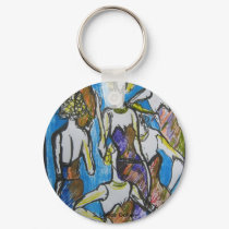 Whimsical Fashion Show keychains