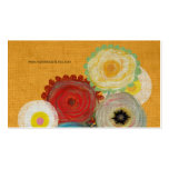 Whimsical Flowers Handmade Art Business Cards business cards