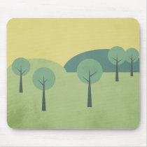 Whimsical Forest mousepads