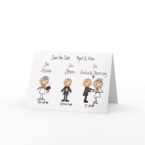 Whimsical Fun Save the Date! cards