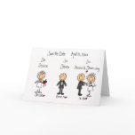 Whimsical Fun Save the Date! cards