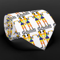 Whimsical Gemini Tie